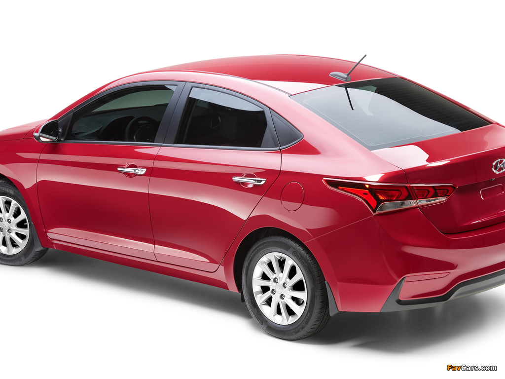 Hyundai Accent North America 2017 pictures (1024 x 768)