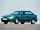 Images of Hyundai Accent 3-door 1996–2000