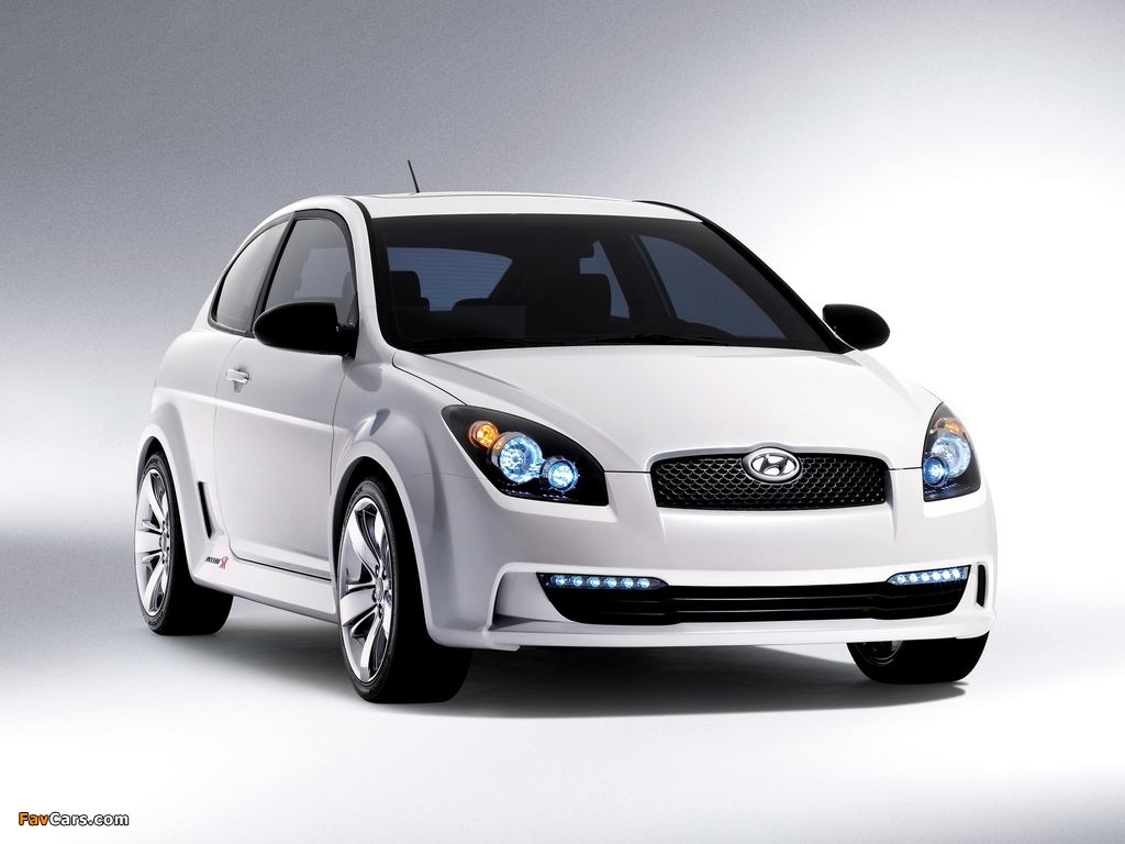 Images of Hyundai Accent SR Concept 2005 (1024 x 768)