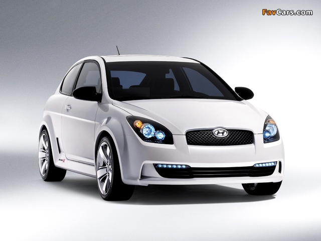 Images of Hyundai Accent SR Concept 2005 (640 x 480)