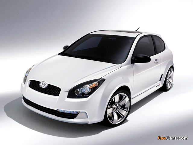 Images of Hyundai Accent SR Concept 2005 (640 x 480)