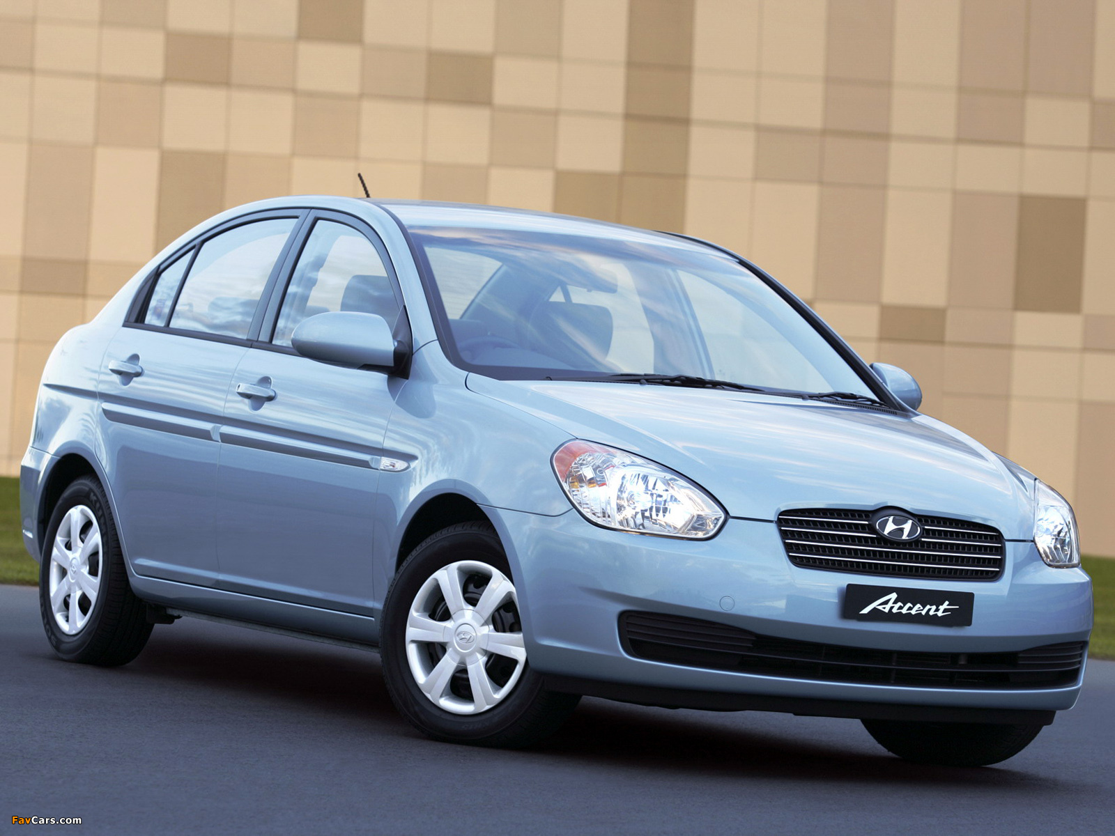 Images of Hyundai Accent Sedan AU-spec 2006–11 (1600 x 1200)