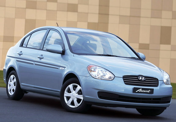 Images of Hyundai Accent Sedan AU-spec 2006–11