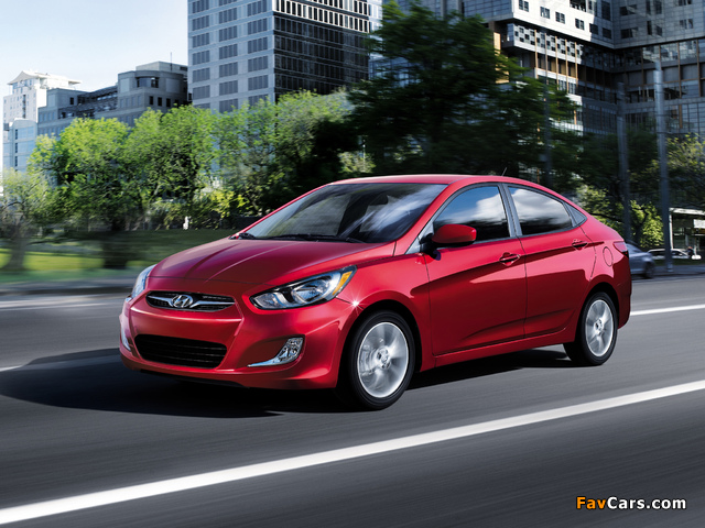 Images of Hyundai Accent US-spec (RB) 2011 (640 x 480)