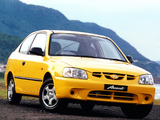 Photos of Hyundai Accent 3-door AU-spec 2000–03