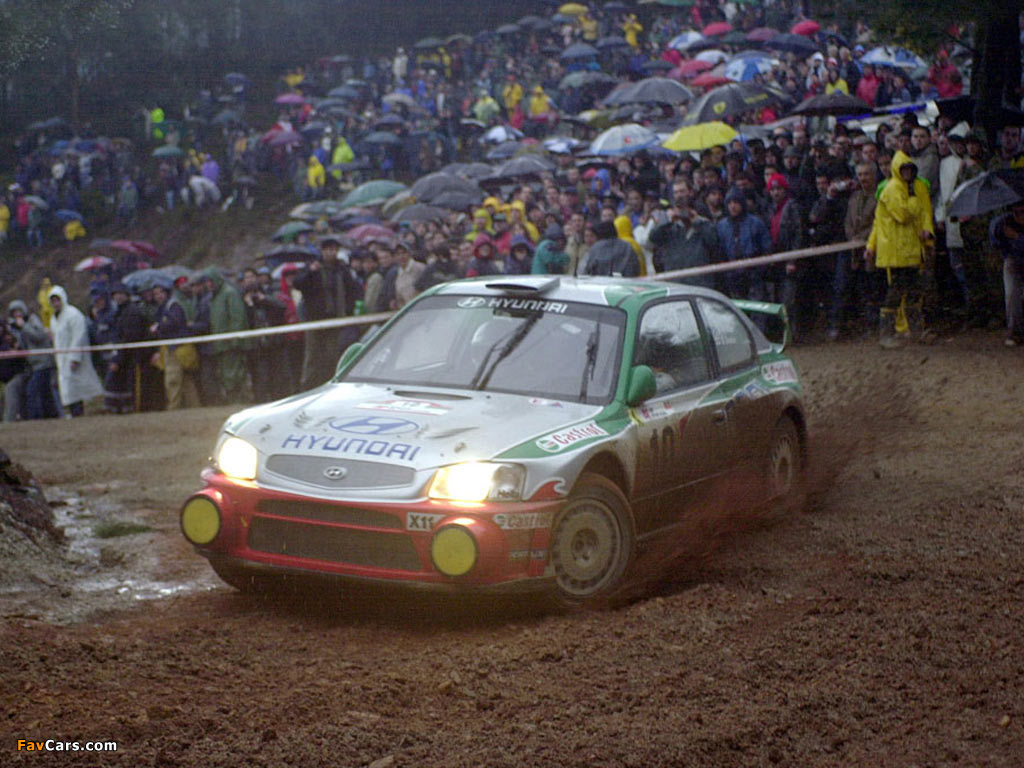 Photos of Hyundai Accent WRC 2001–02 (1024 x 768)