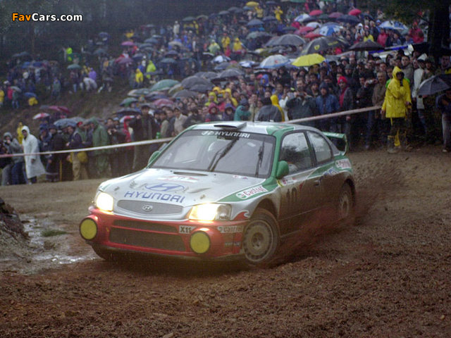 Photos of Hyundai Accent WRC 2001–02 (640 x 480)