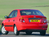 Photos of Hyundai Accent 5-door UK-spec 2003–06