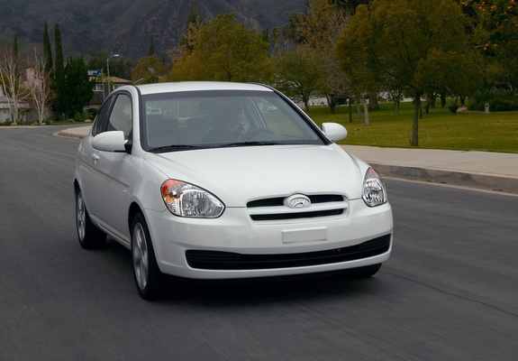 Photos of Hyundai Accent 3-door US-spec 2006–11