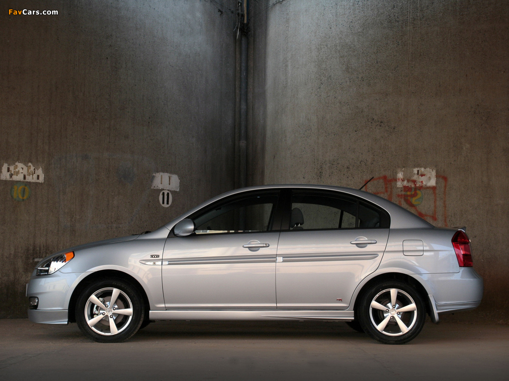 Photos of Hyundai Accent SR Sedan 2008 (1024 x 768)