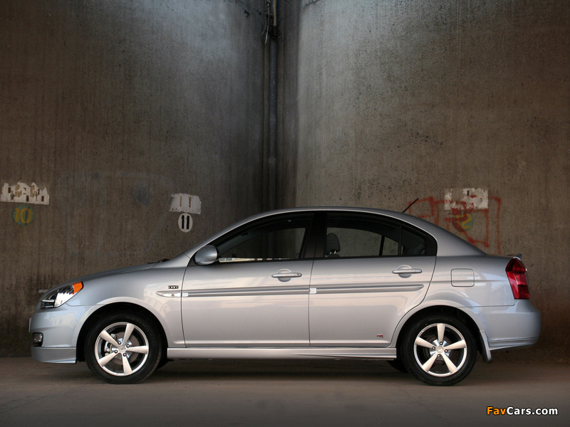 Photos of Hyundai Accent SR Sedan 2008 (800 x 600)