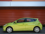 Photos of Hyundai Accent 5-door US-spec (RB) 2011