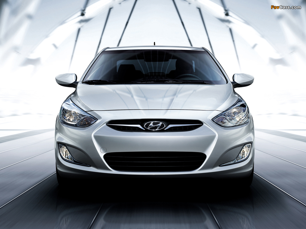 Photos of Hyundai Accent US-spec (RB) 2011 (1024 x 768)