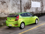 Photos of Hyundai Accent 5-door AU-spec (RB) 2011