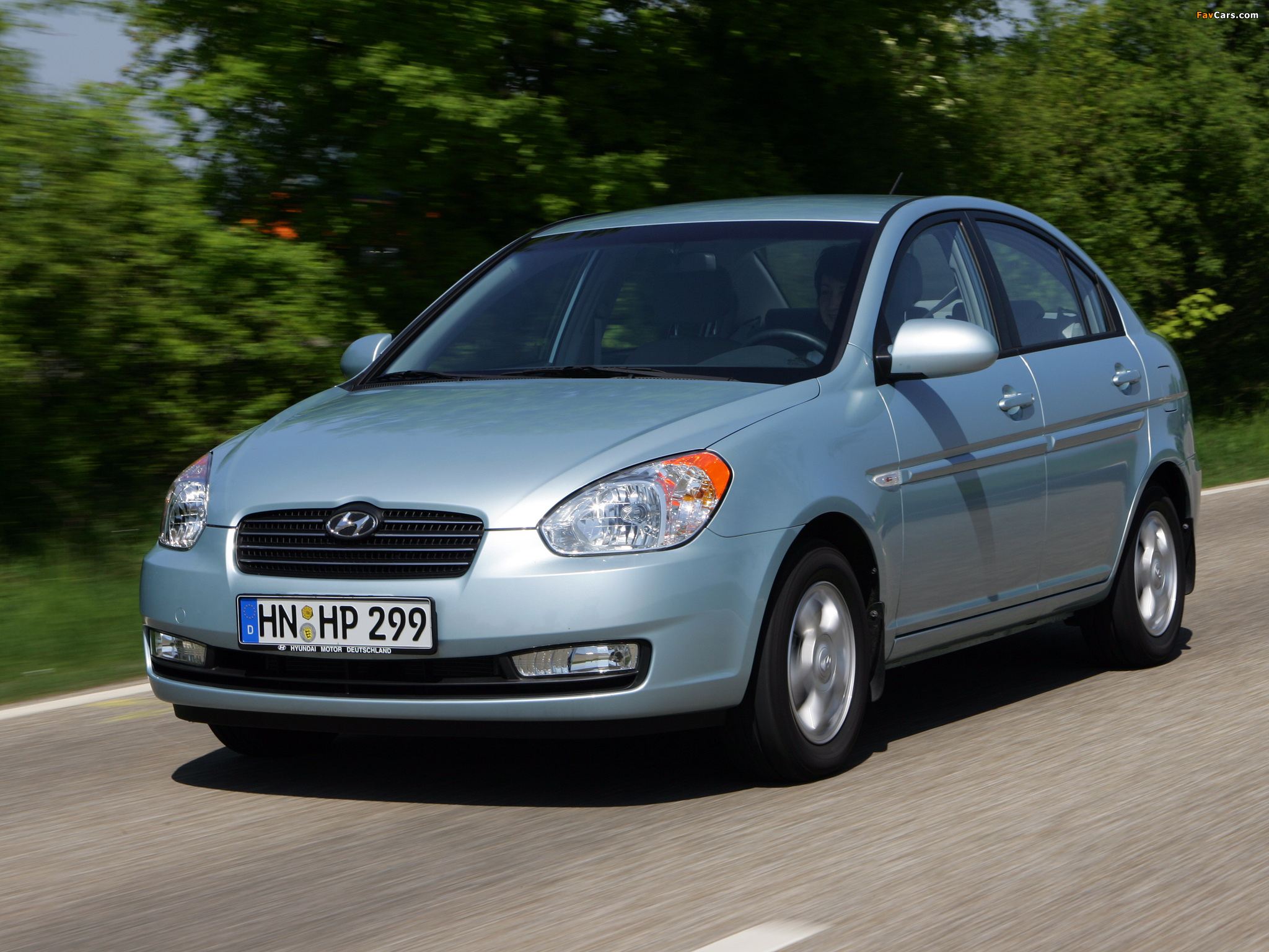 Pictures of Hyundai Accent Sedan 2006–10 (2048 x 1536)