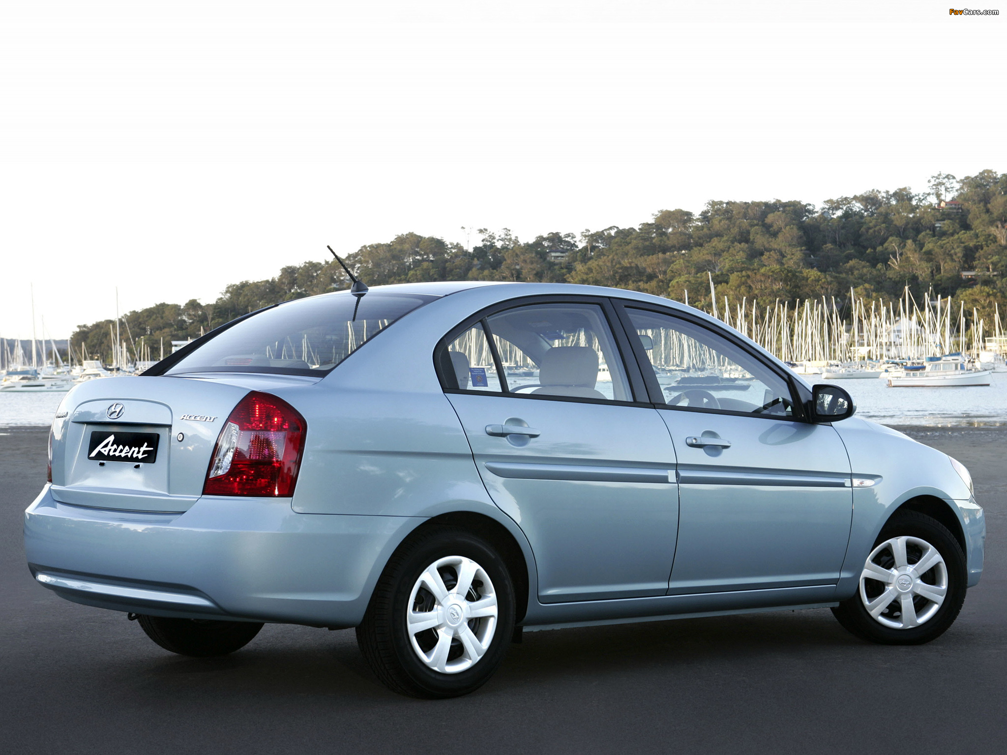 Pictures of Hyundai Accent Sedan AU-spec 2006–11 (2048 x 1536)