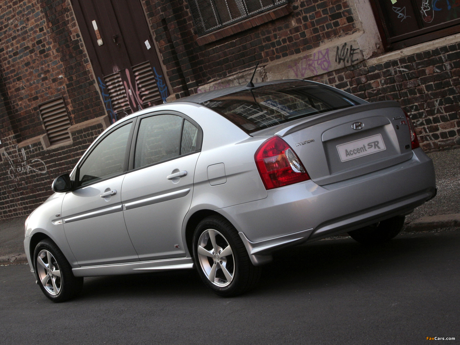Pictures of Hyundai Accent SR Sedan 2008 (1600 x 1200)