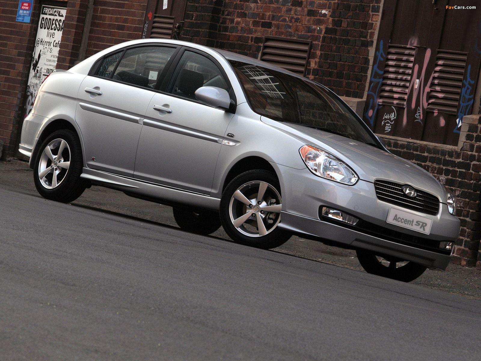 Pictures of Hyundai Accent SR Sedan 2008 (1600 x 1200)
