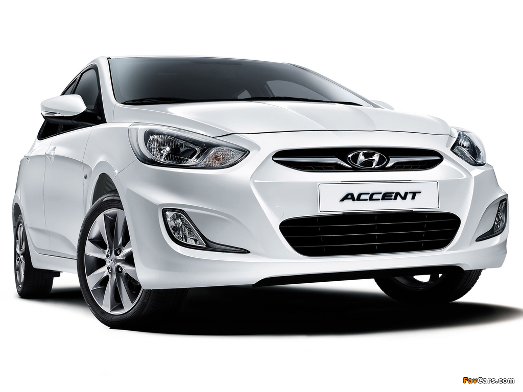 Pictures of Hyundai Accent Wit (RB) 2011 (1024 x 768)