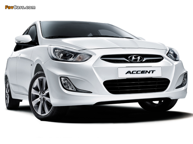 Pictures of Hyundai Accent Wit (RB) 2011 (640 x 480)