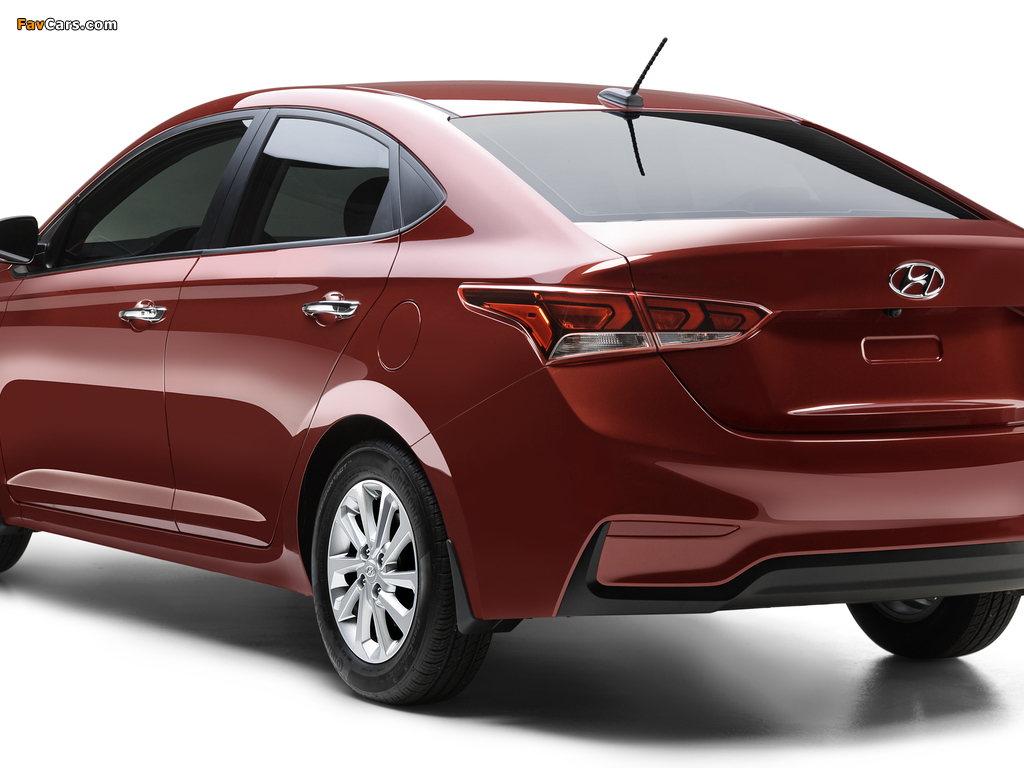 Pictures of Hyundai Accent North America 2017 (1024 x 768)