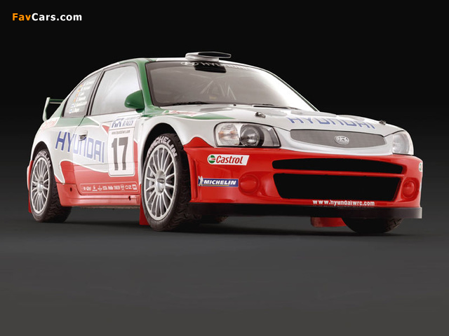 Hyundai Accent WRC 2002–03 wallpapers (640 x 480)