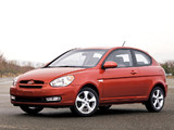 Hyundai Accent 3-door 2006–07 wallpapers