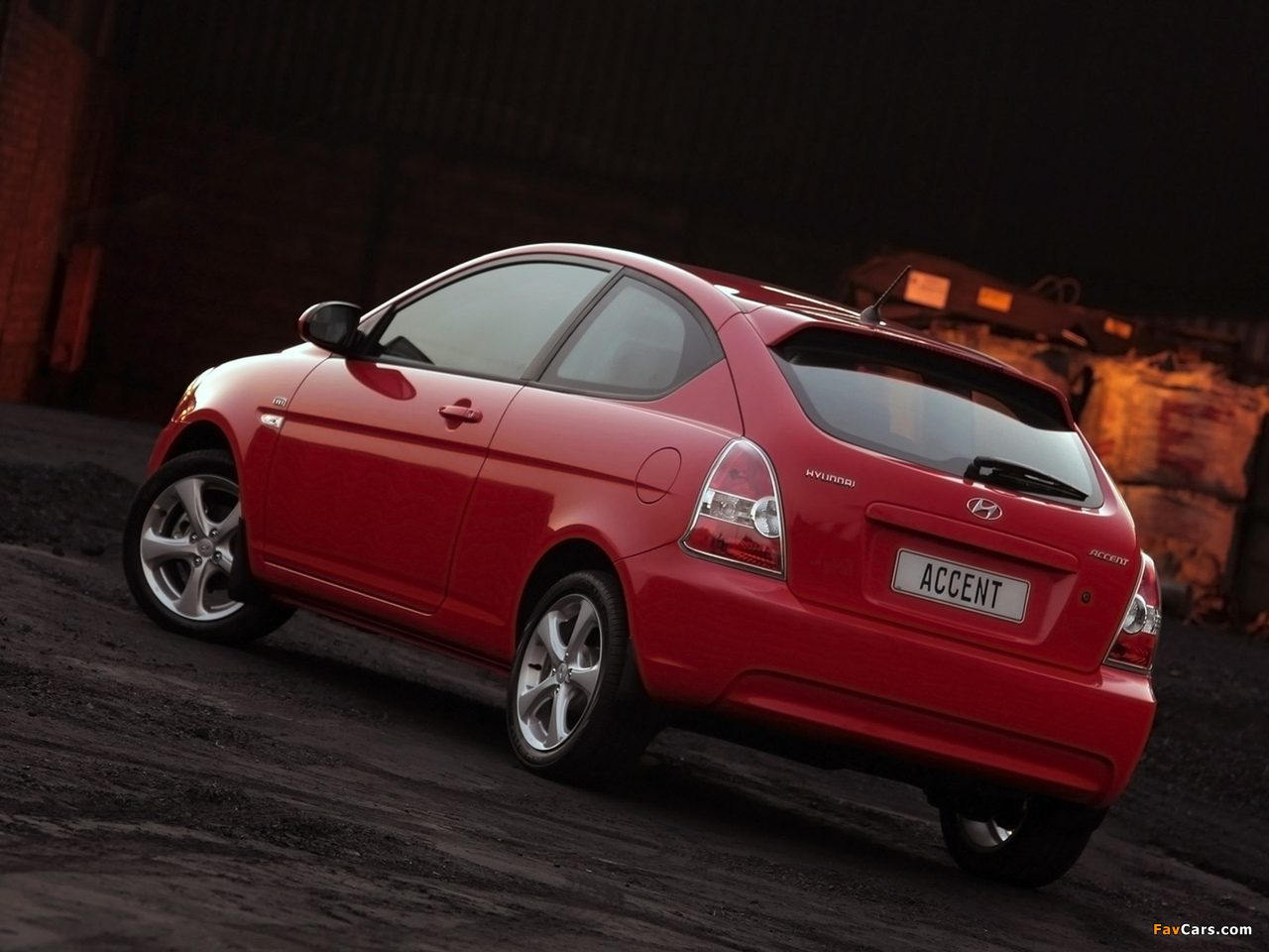 Hyundai Accent 3-door ZA-spec 2007–11 wallpapers (1280 x 960)