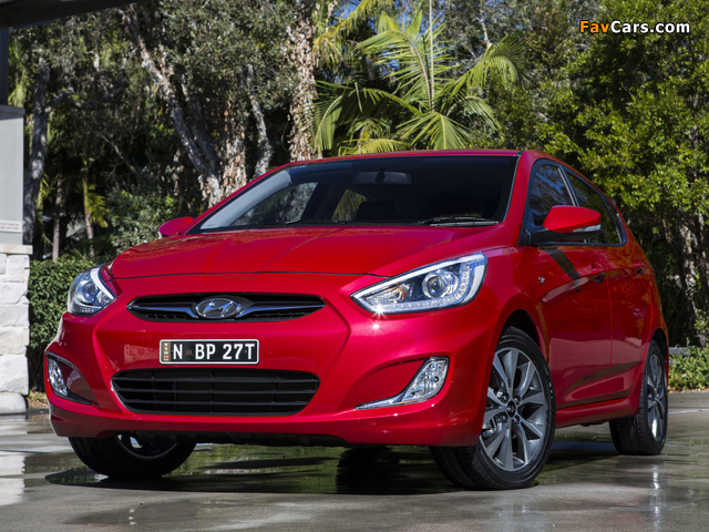 Hyundai Accent SR (RB) 2013 wallpapers (640 x 480)