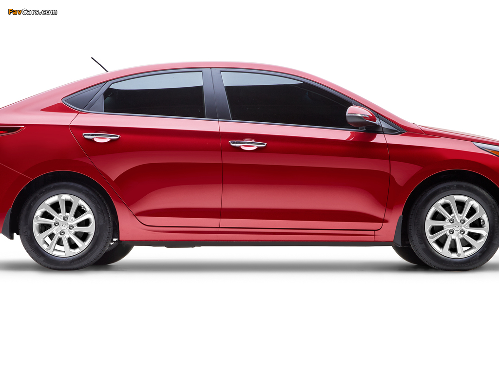 Hyundai Accent North America 2017 wallpapers (1024 x 768)