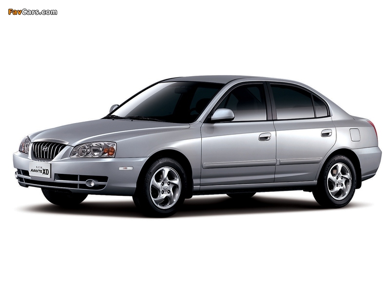 Hyundai Avante (XD) 2003–06 photos (800 x 600)