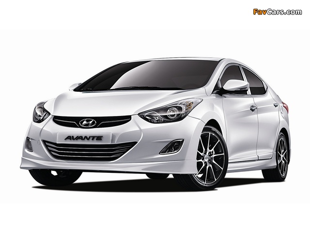 Hyundai Avante (MD) 2010 photos (640 x 480)