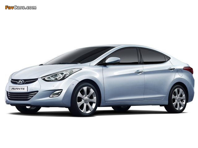 Hyundai Avante (MD) 2010 wallpapers (640 x 480)