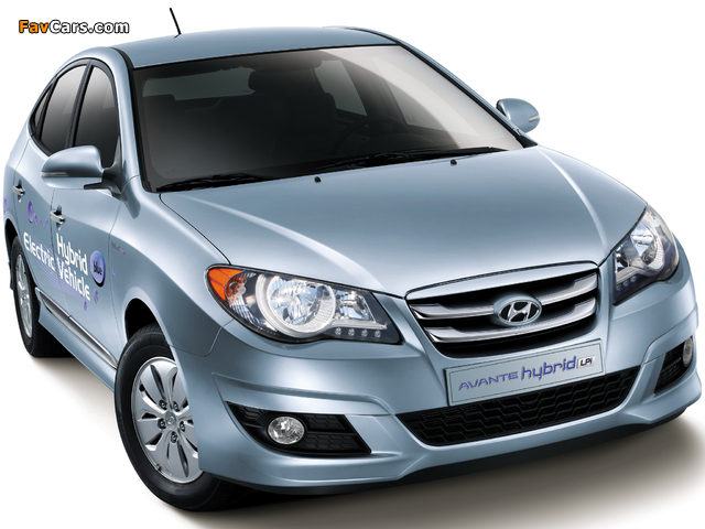 Images of Hyundai Avante Hybrid LPI (HD) 2009 (640 x 480)