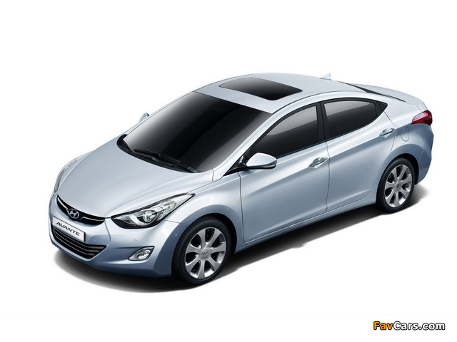 Images of Hyundai Avante (MD) 2010 (640 x 480)