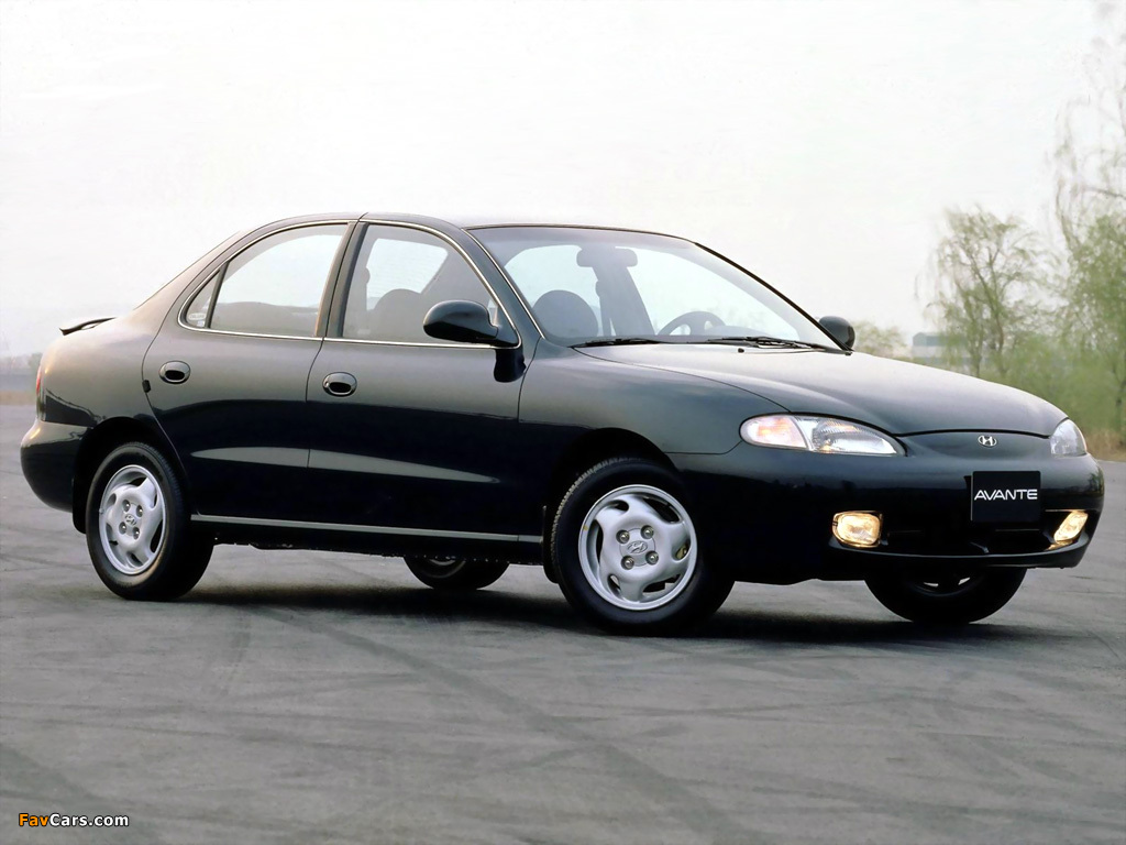 Photos of Hyundai Avante (J2) 1995–98 (1024 x 768)