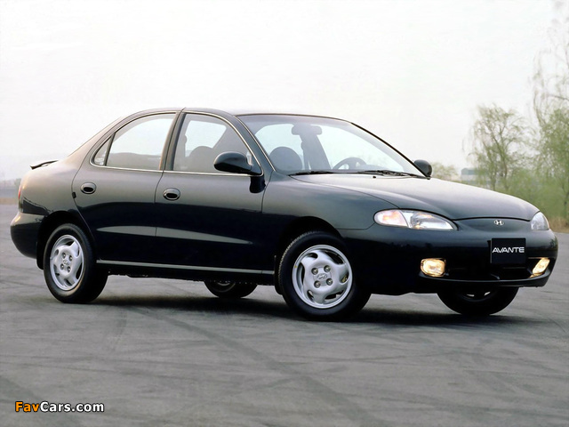 Photos of Hyundai Avante (J2) 1995–98 (640 x 480)