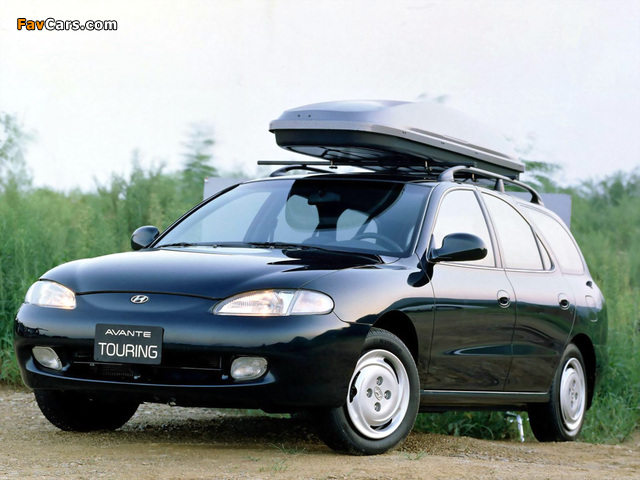 Hyundai Avante Touring (J2) 1995–98 wallpapers (640 x 480)