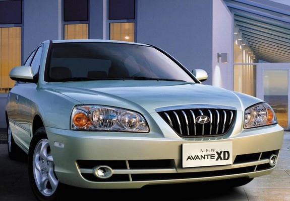 Hyundai Avante (XD) 2003–06 wallpapers