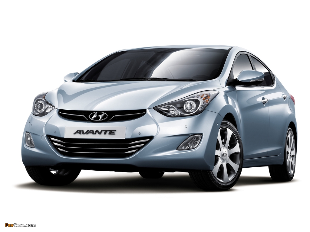 Hyundai Avante (MD) 2010 wallpapers (1024 x 768)