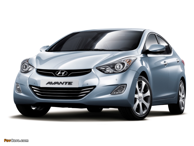 Hyundai Avante (MD) 2010 wallpapers (800 x 600)