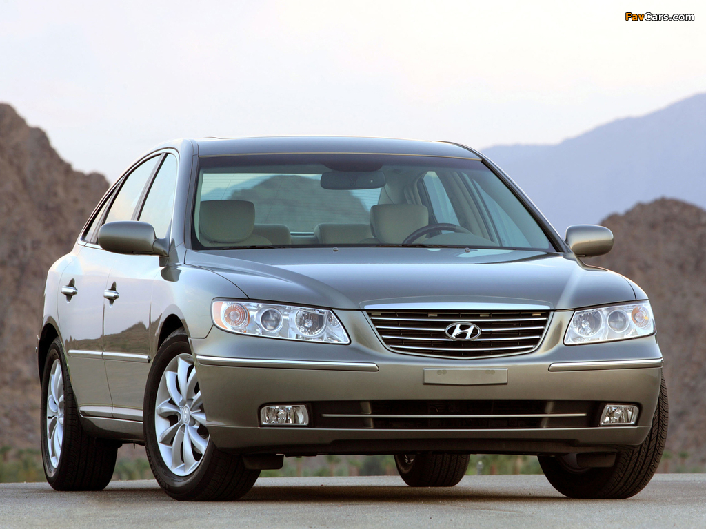 Pictures of Hyundai Azera (TG) 2006–10 (1024 x 768)