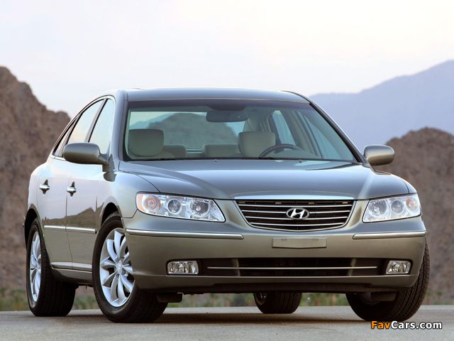 Pictures of Hyundai Azera (TG) 2006–10 (640 x 480)