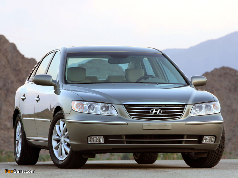 Pictures of Hyundai Azera (TG) 2006–10 (800 x 600)