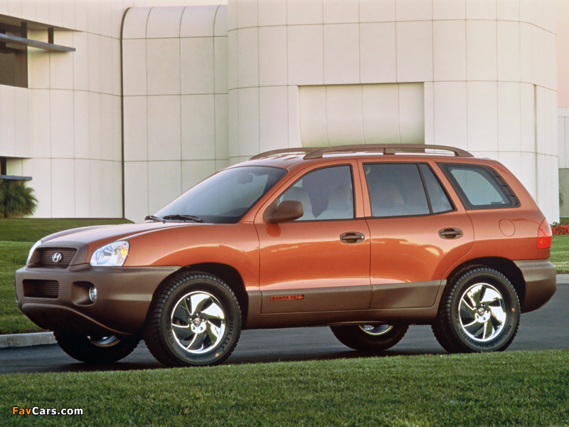 Hyundai Santa Fe Concept 1999 photos (800 x 600)