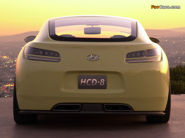 Hyundai HCD-8 Concept 2004 wallpapers (640 x 480)