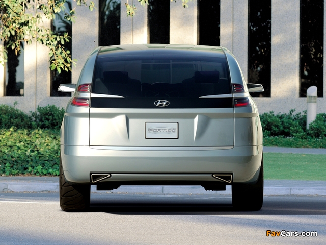 Hyundai Portico Concept 2005 wallpapers (640 x 480)