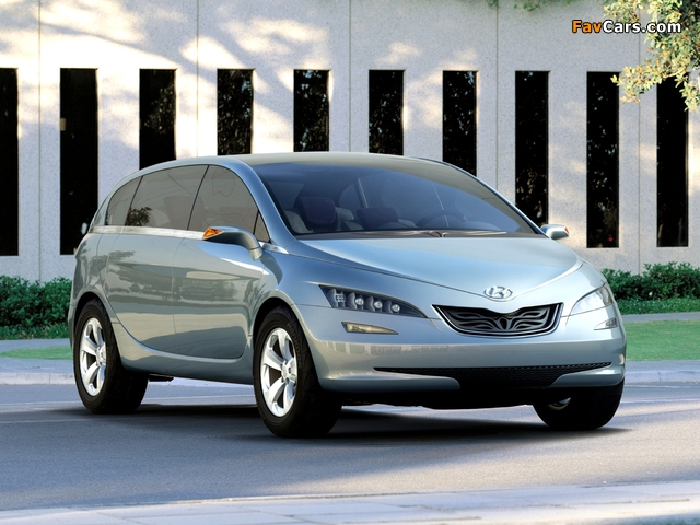 Hyundai Portico Concept 2005 wallpapers (640 x 480)