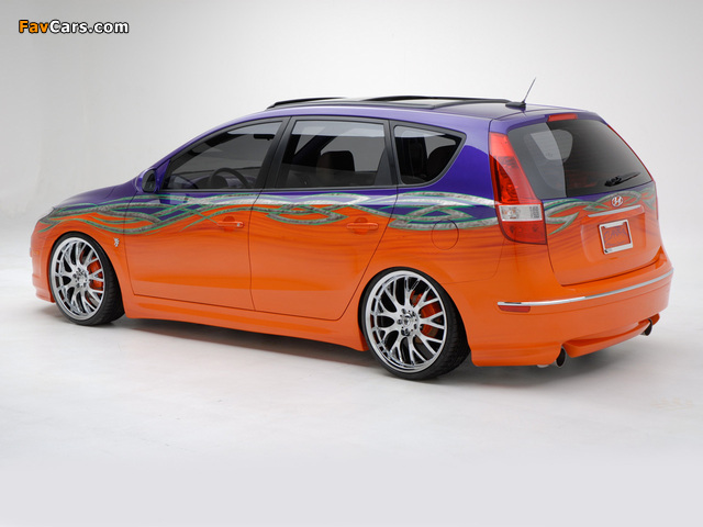 Hyundai Elantra Touring Beach Cruiser Concept by K-Dad 2007 photos (640 x 480)