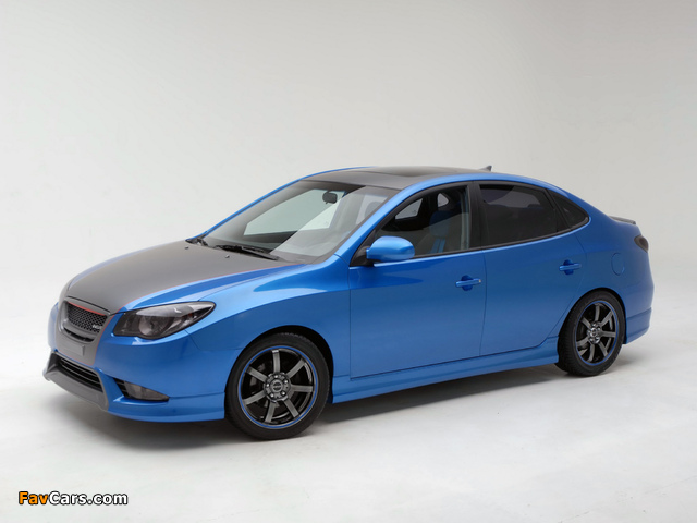 Incus Hyundai Elantra SEMA (HD) 2007 photos (640 x 480)